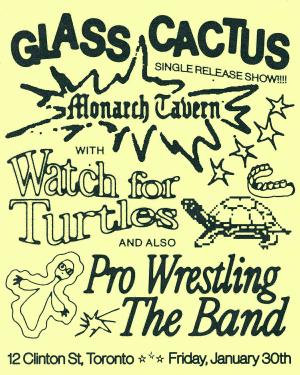 Glass Cactus, Watch For Turtles, Pro Wrestling TB