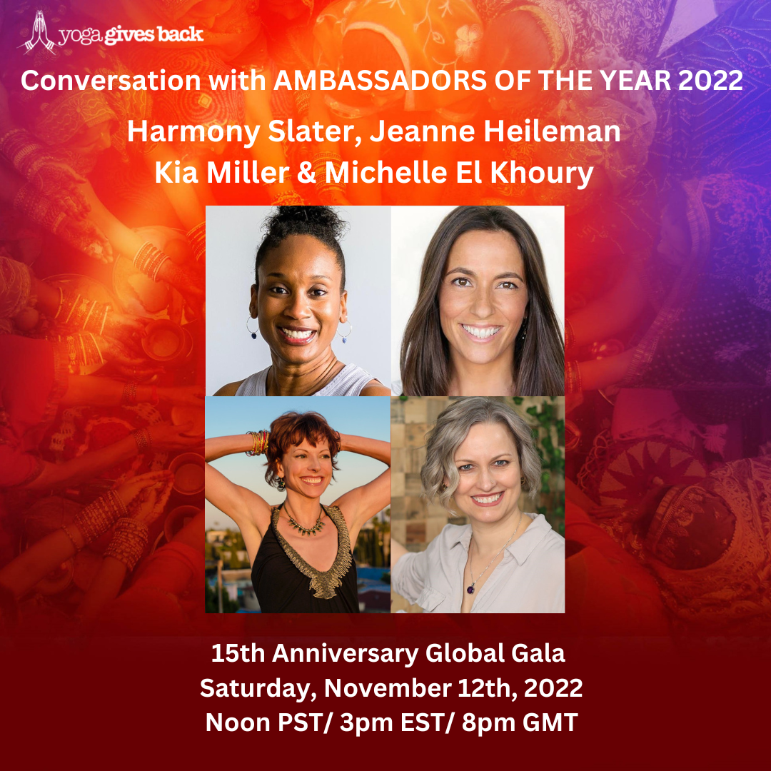 Yoga Gives Back Annual Global Gala 2022 Brightstar Ticket Sales And Event Management Software 