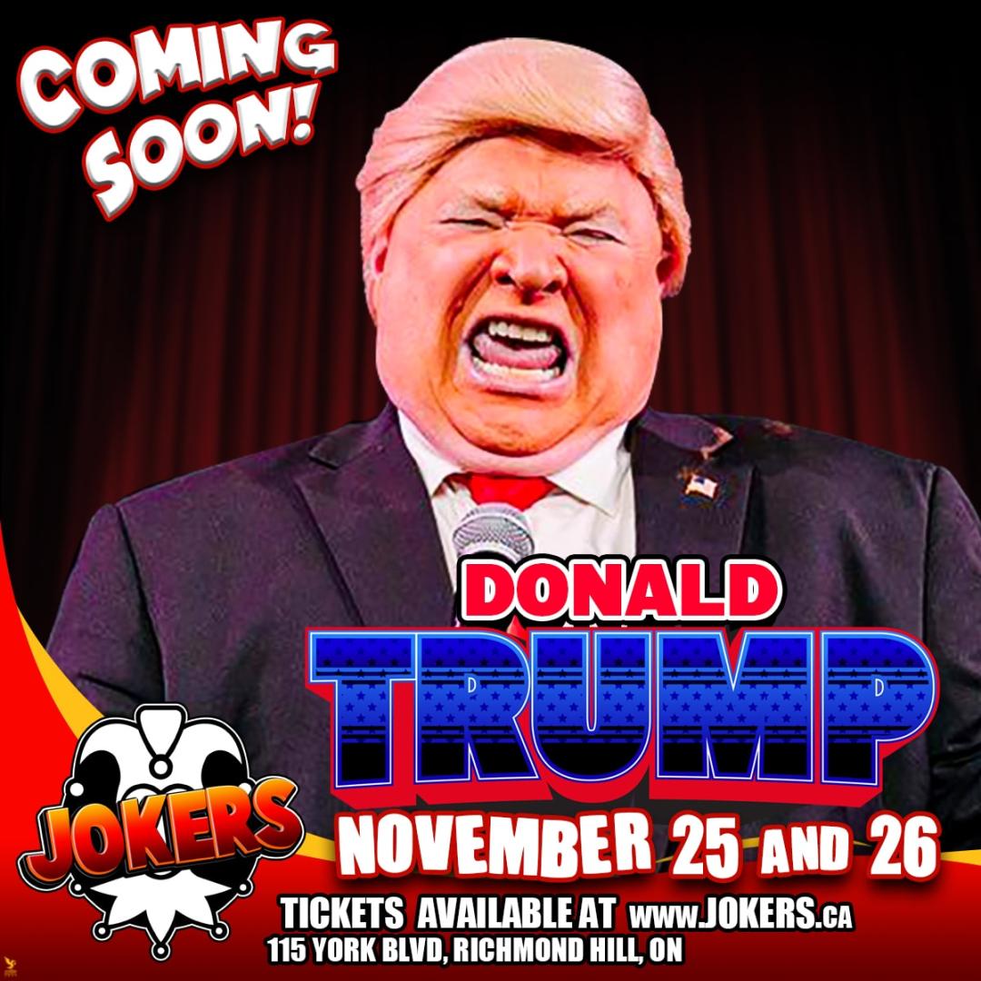 tickets-for-comedy-with-donald-trump-in-richmond-hill-from-showclix