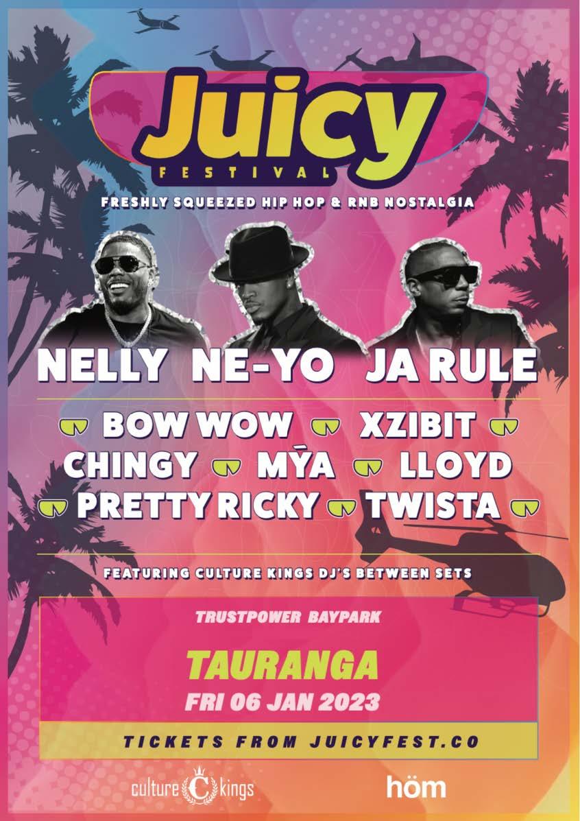 Tickets For JUICY FESTIVAL Tauranga In Mount Maunganui From Ticketspace