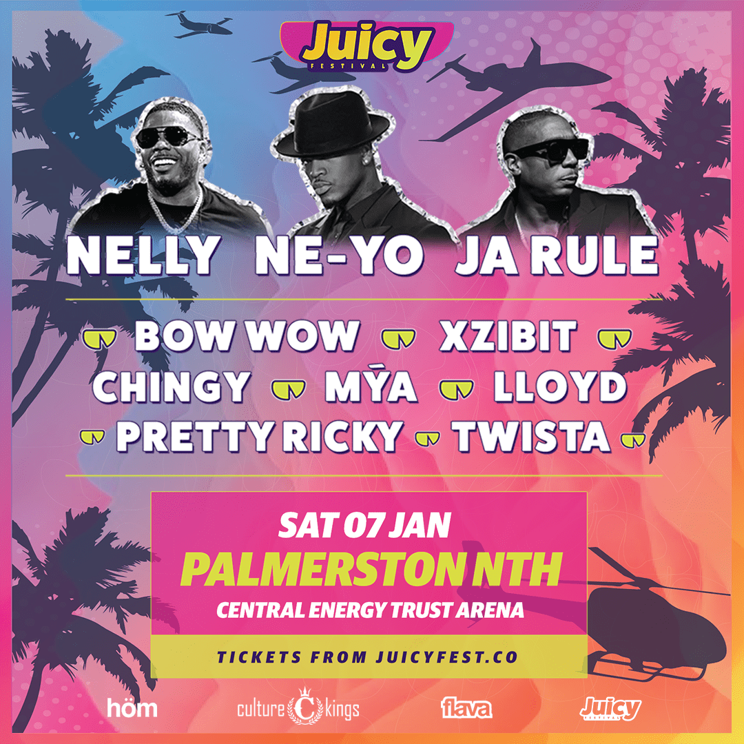 Tickets for JUICY FESTIVAL Palmerston North in Palmerston North from