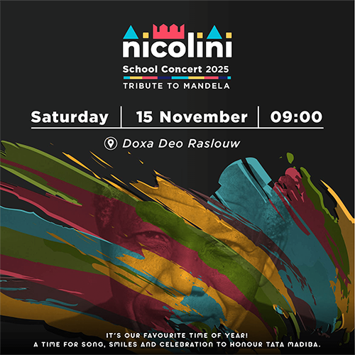 Nicolini Preschool Concert 2025 - Tribute to Mandela