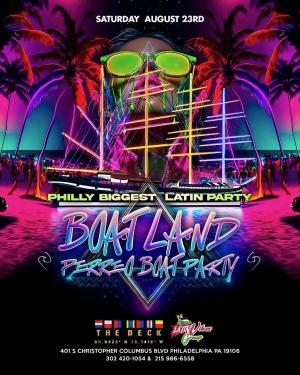 BOAT LAND! PEREEO BOAT PARTY/ MOSHULU PHILLY