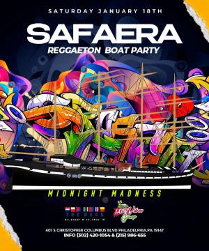 SAFAERA REGGAETON BOAT PARTY 