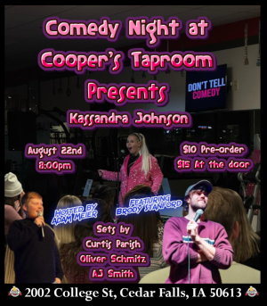 Comedy Night at Cooper's: Kassandra Johnson 