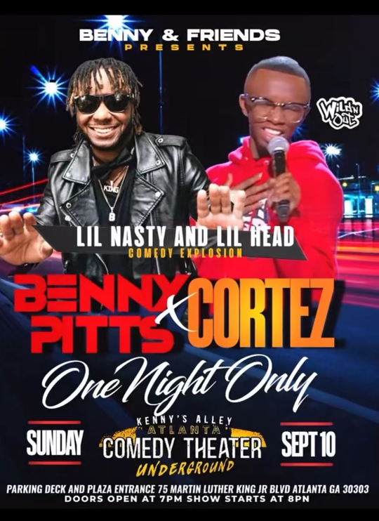 How Old Is Cortez From Wild N Out Tickets for BENNY PITTS & CORTEZ MTV'S Wild N Out in Atlanta from