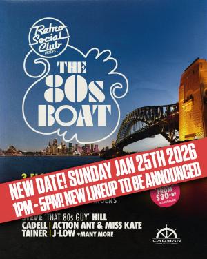 Retro Social Club presents The 80s Boat!