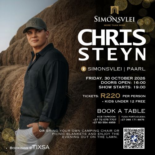 Chris Steyn Live At Simonsvlei