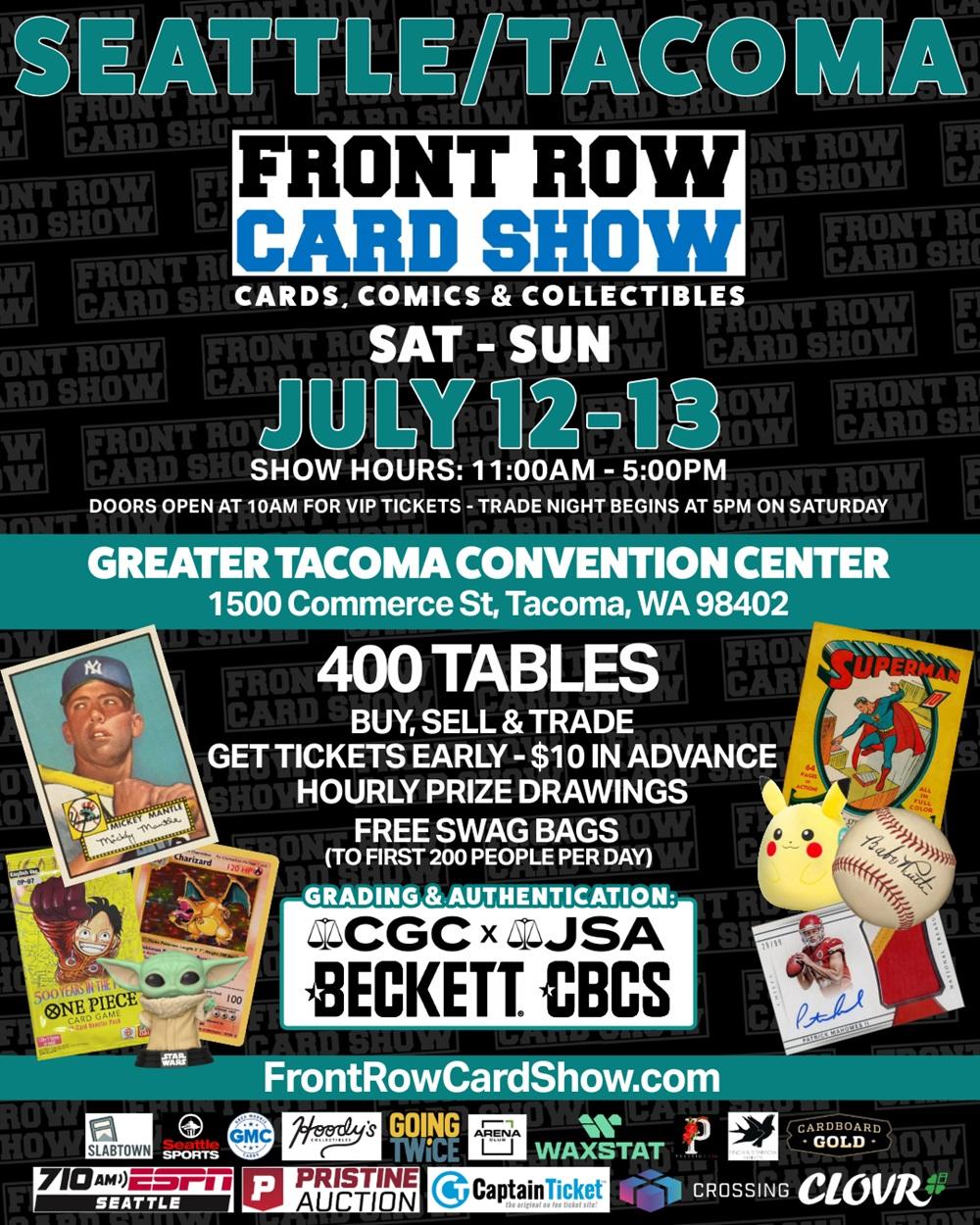 pokemon card convention seattle Pokmon Club Is Putting On UW's Biggest Ever Show This Saturday. : r/udub Tickets for Front Row Card