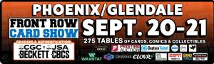 Front Row Card Show Phoenix 2025 Sept 20-21