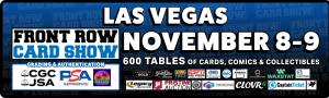 Front Row Card Show Las Vegas 2025 November 8-9