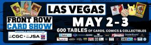 Front Row Card Show Las Vegas 2026 May 2-3