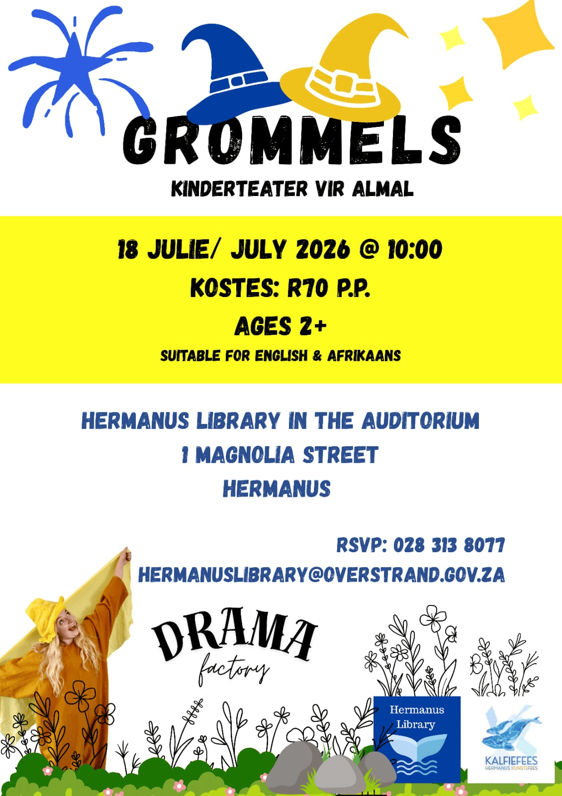 Grommels | Kinderteater vir almal