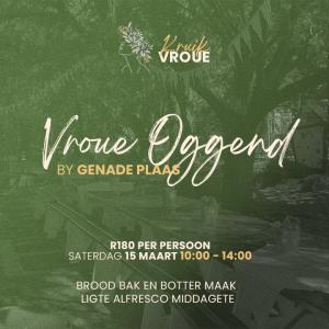 Kruik Vroue: Alfresco Oggend