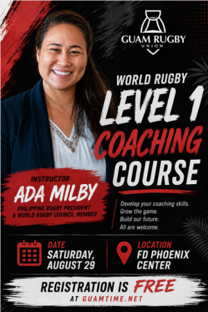 World Rugby Level 1 Coaching Clinic 2026