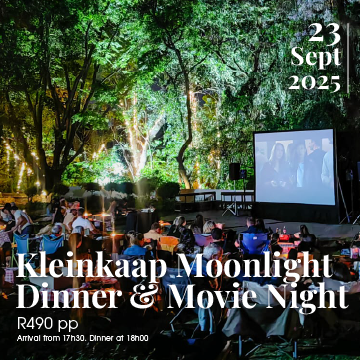 Kleinkaap Moonlight Dinner &amp; Movie Night | 23 Sept'25