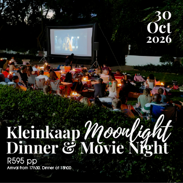 Kleinkaap Moonlight Dinner &amp; Movie Night | 30 Oct'26