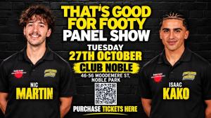 Essendon's Martin & Kako Oct 27th