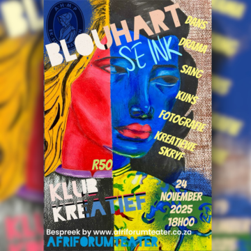 AHMP Klub Kreatief: Blouhart se ink