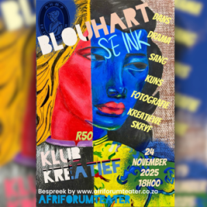 AHMP Klub Kreatief: Blouhart se ink