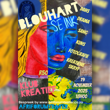 AHMP Klub Kreatief: Blouhart se ink