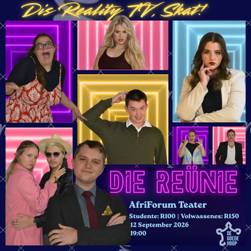 De Goede Hoop bied aan: Die Re&uuml;nie