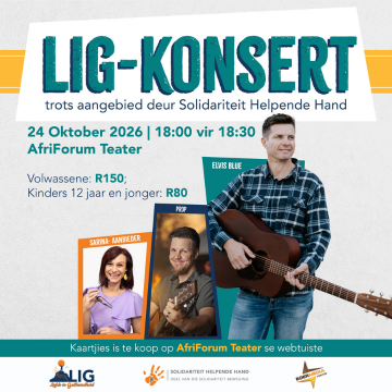 Solidariteit Helpende Hand se LIG-konsert