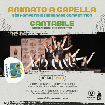 Con Spirito &ndash; Animato A Capella-s&ecirc;rkompetisie en Cantabile-koorkompetisie se finaal