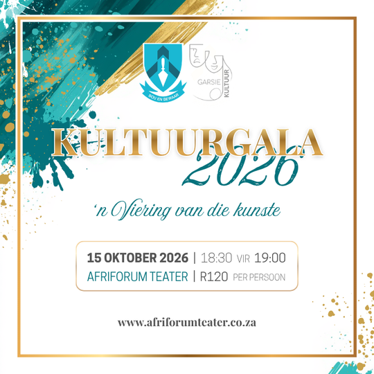 Ho&euml;rskool Garsfontein Kultuurgala 2026