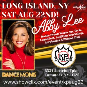 Abby Lee on Long Island, NY August 22nd