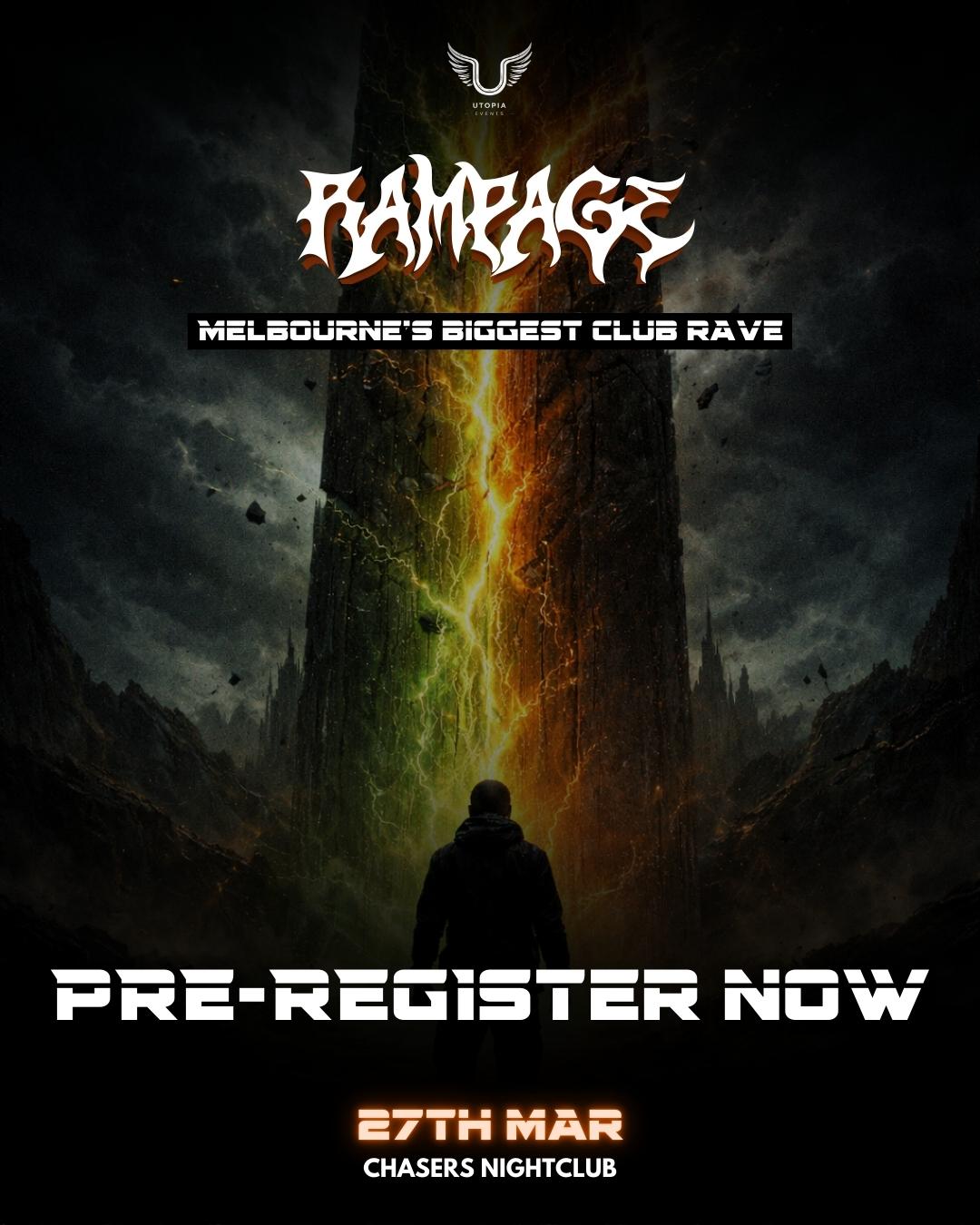 Melbourne Underpas Rave RAMPAGE - Melbourne's Biggest Club Rave in South Yarra - Checkout