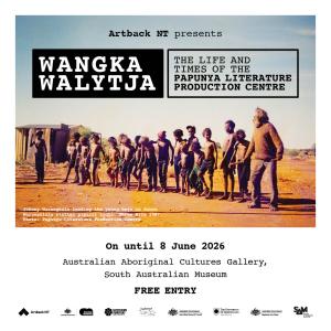 Sprigg Salon Conversations: Wangka Walytja: The life and times of the Papunya Literature Production Centre