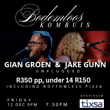 Live at Bodemloos Kombuis &ndash; A Night of Blues, Ballads and More!