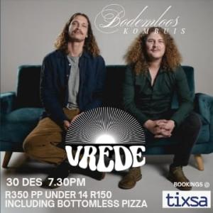 Live at Bodemloos Kombuis &ndash; Vrede