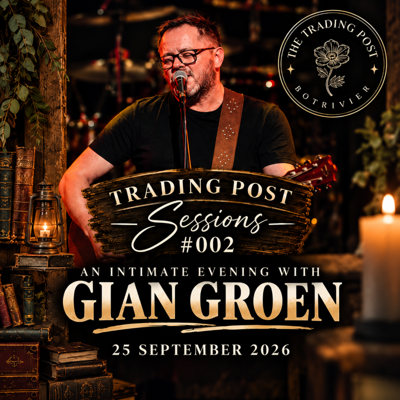 Gian Groen at the Trading Post