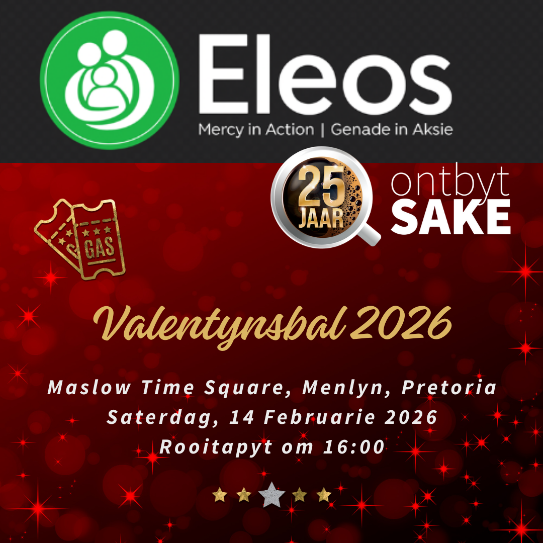 ELEOS Valentynsbal 2026 in samewerking met ontbytSAKE