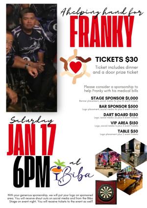 Medical Fundraiser - Franky