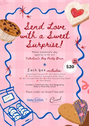 Make A Wish Valentine's Day Pastry Grams!