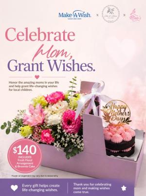 Make A Wish Mother's Day Flowers & Cake!