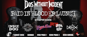 Days Without Incident EP Launch