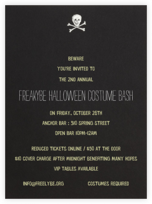 2nd Annual FreakyBe Halloween Bash
