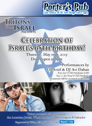 Celebration of Israel's 65th Birthday!