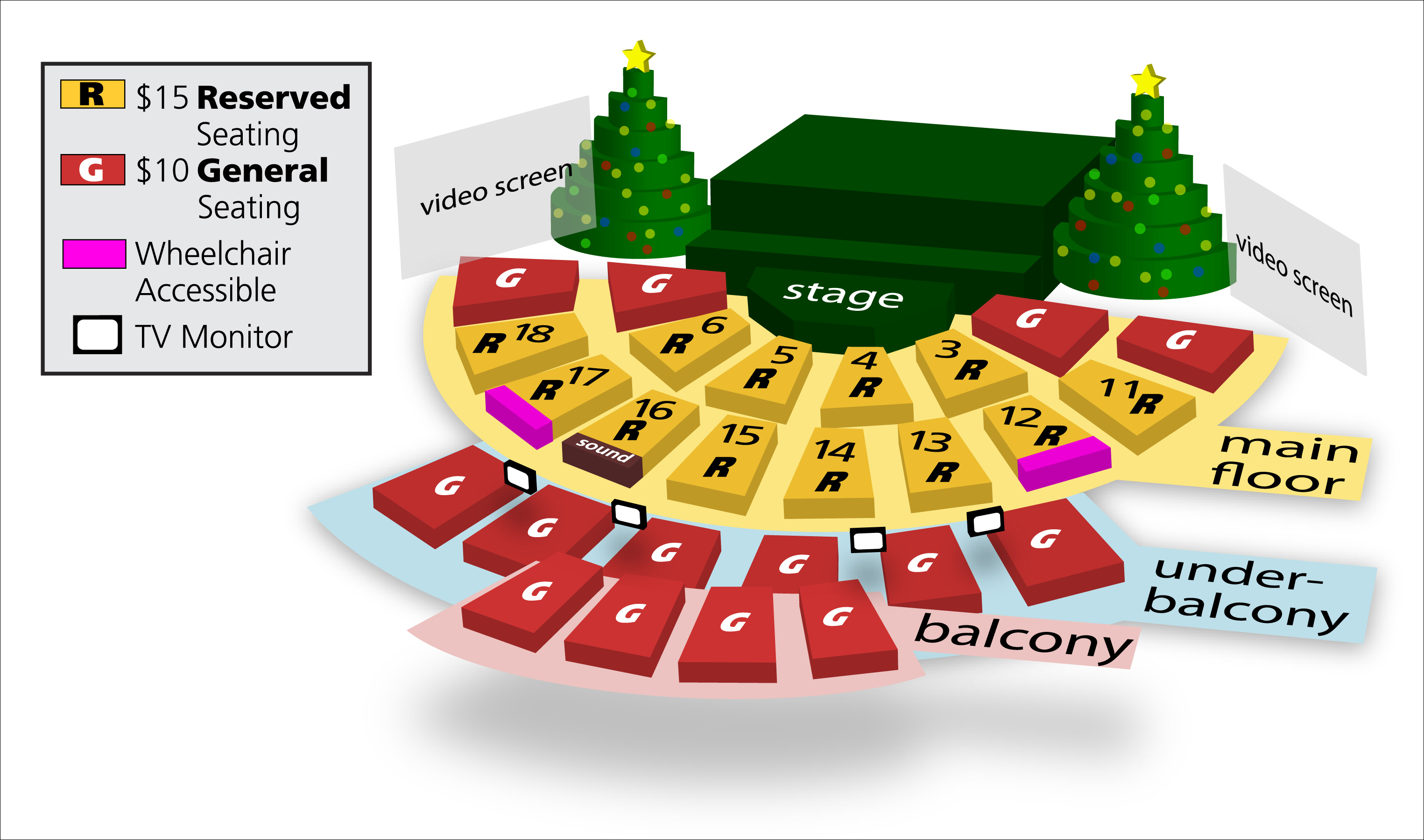 Tickets for Living Christmas Trees in Westerville from ShowClix