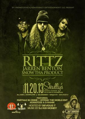 Life & Times Tour w/ Rittz, Snow, & Jarren Benton