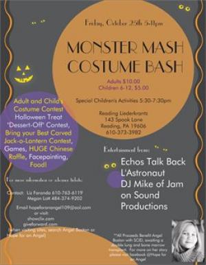 Tickets for Monster Mash Costume Bash in Reading from ShowClix