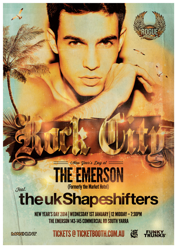 Tickets for ROCK CITY NEW YEARS DAY 2014 in South Yarra from Ticketbooth