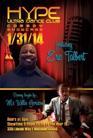 Comedy Night with Eric Talbert and Willis Gordon