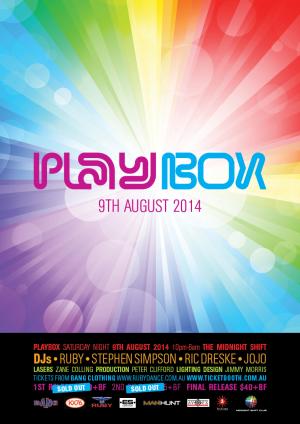 PlayBox @ The Midnight Shift! (Sydney)