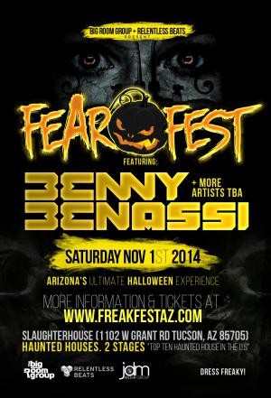 FEAR FEST Featuring: Benny Benassi