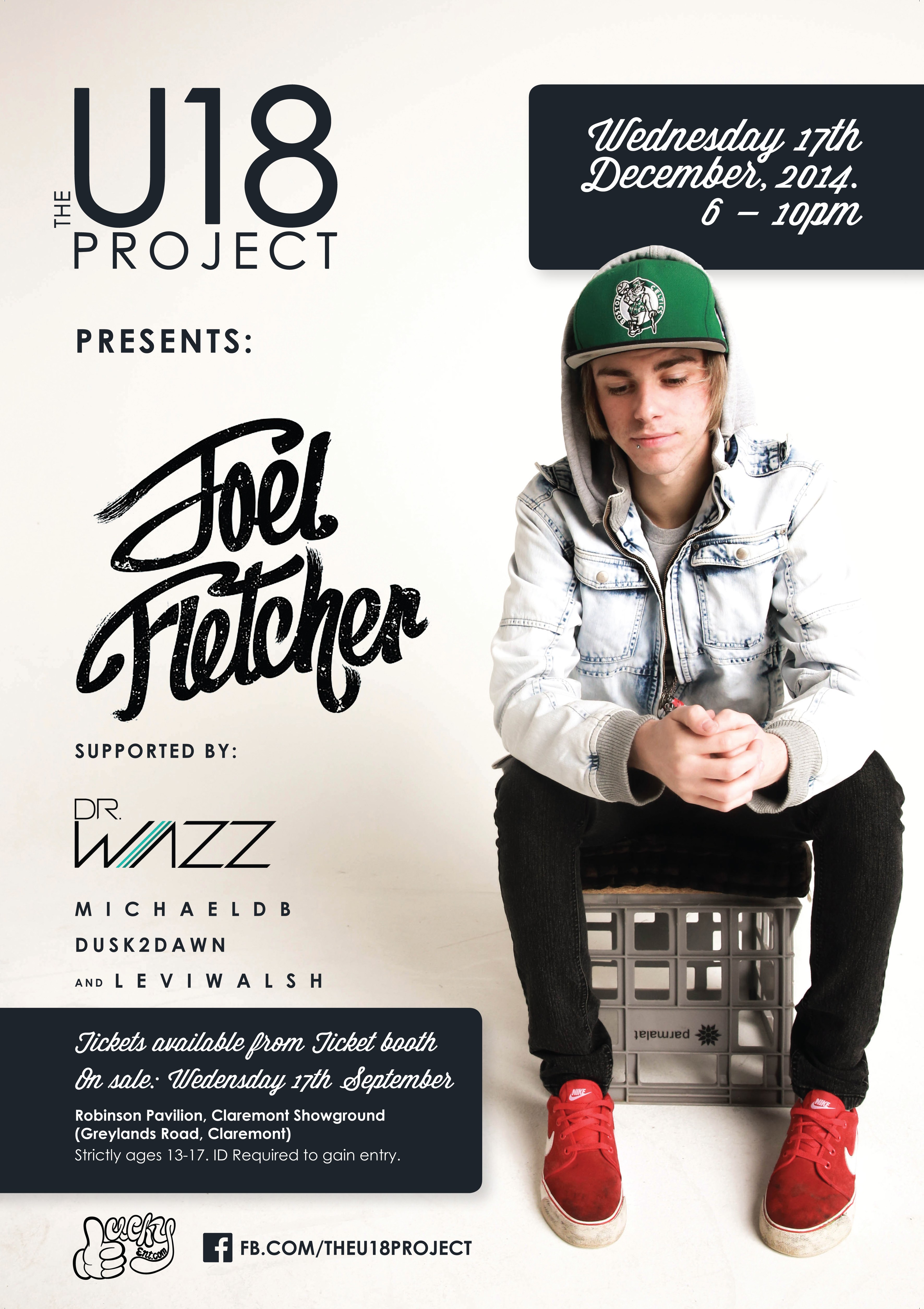 Tickets for The U18 Project presents Joel Fletcher in Claremont from